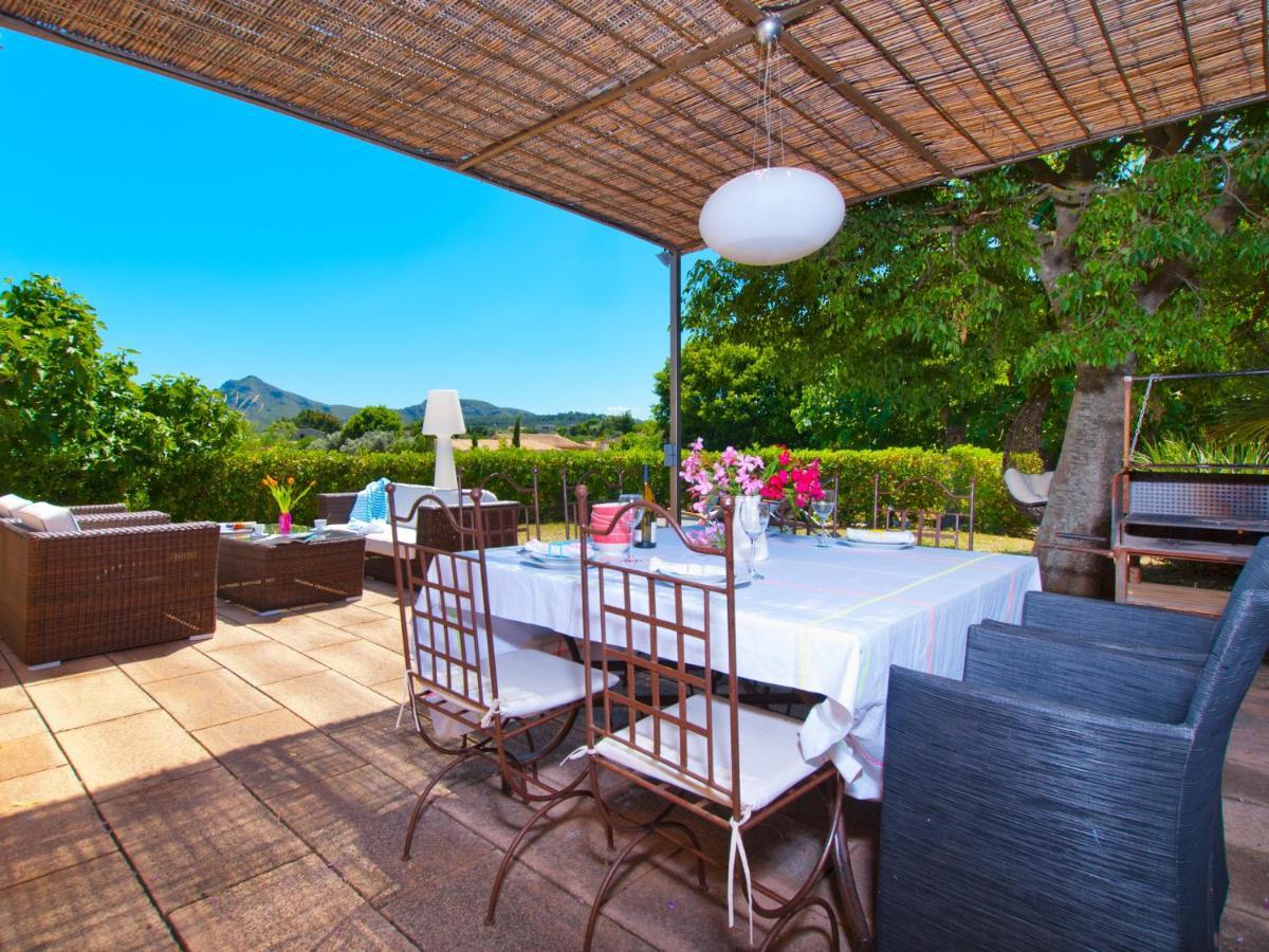 Villa Barcares Petit, Piscina, Jardines Junto A Playa En Alcudia Exterior foto